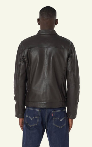 Blouson Joseph cuir marron