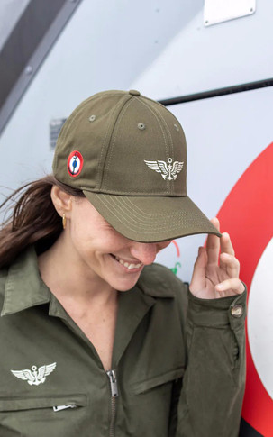 Casquette en coton PIlatus kaki