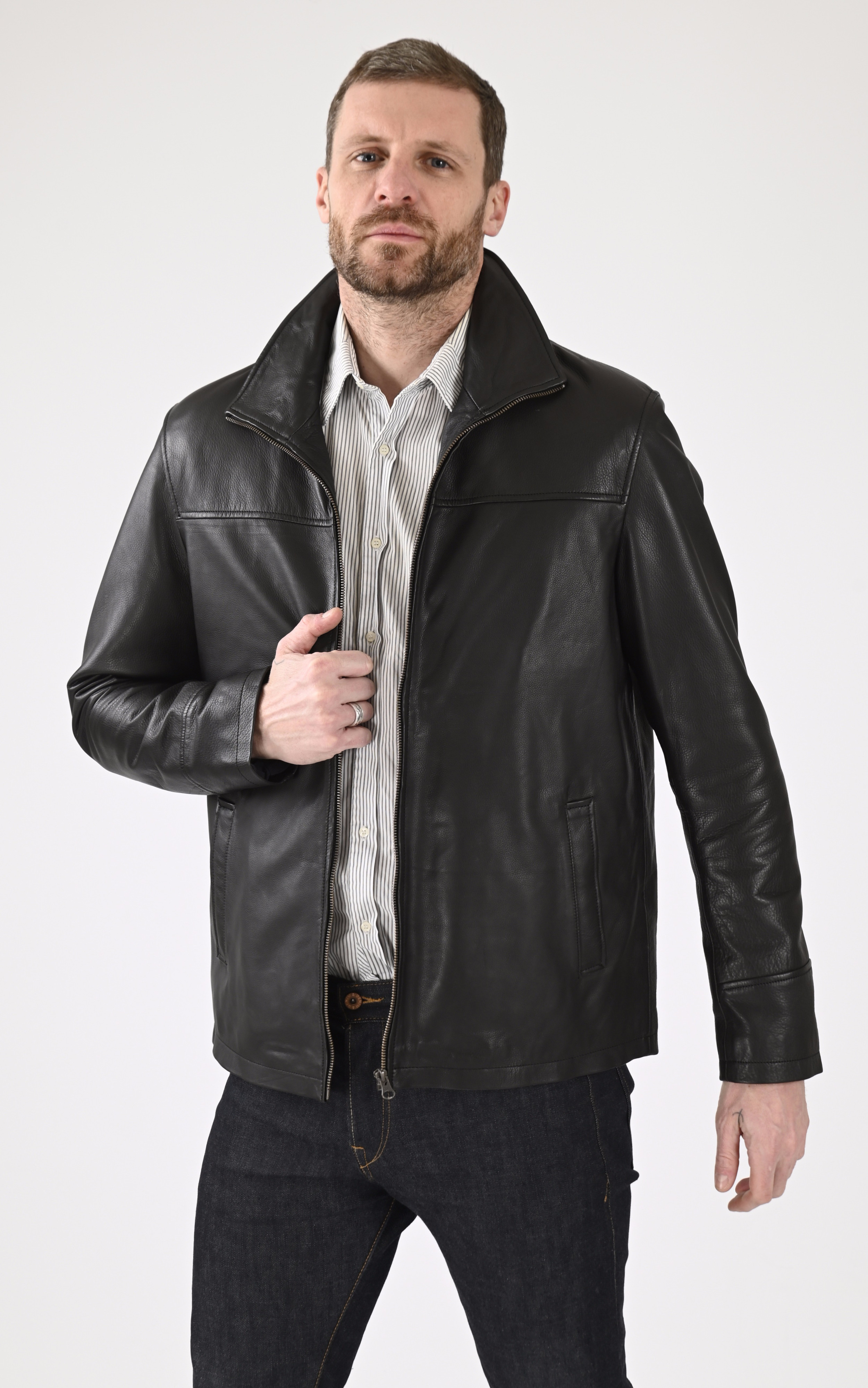 Blouson Cuir Homme La Canadienne
