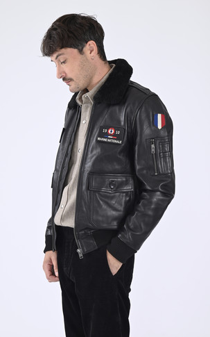 Pilote officiel Marine Nationale noir