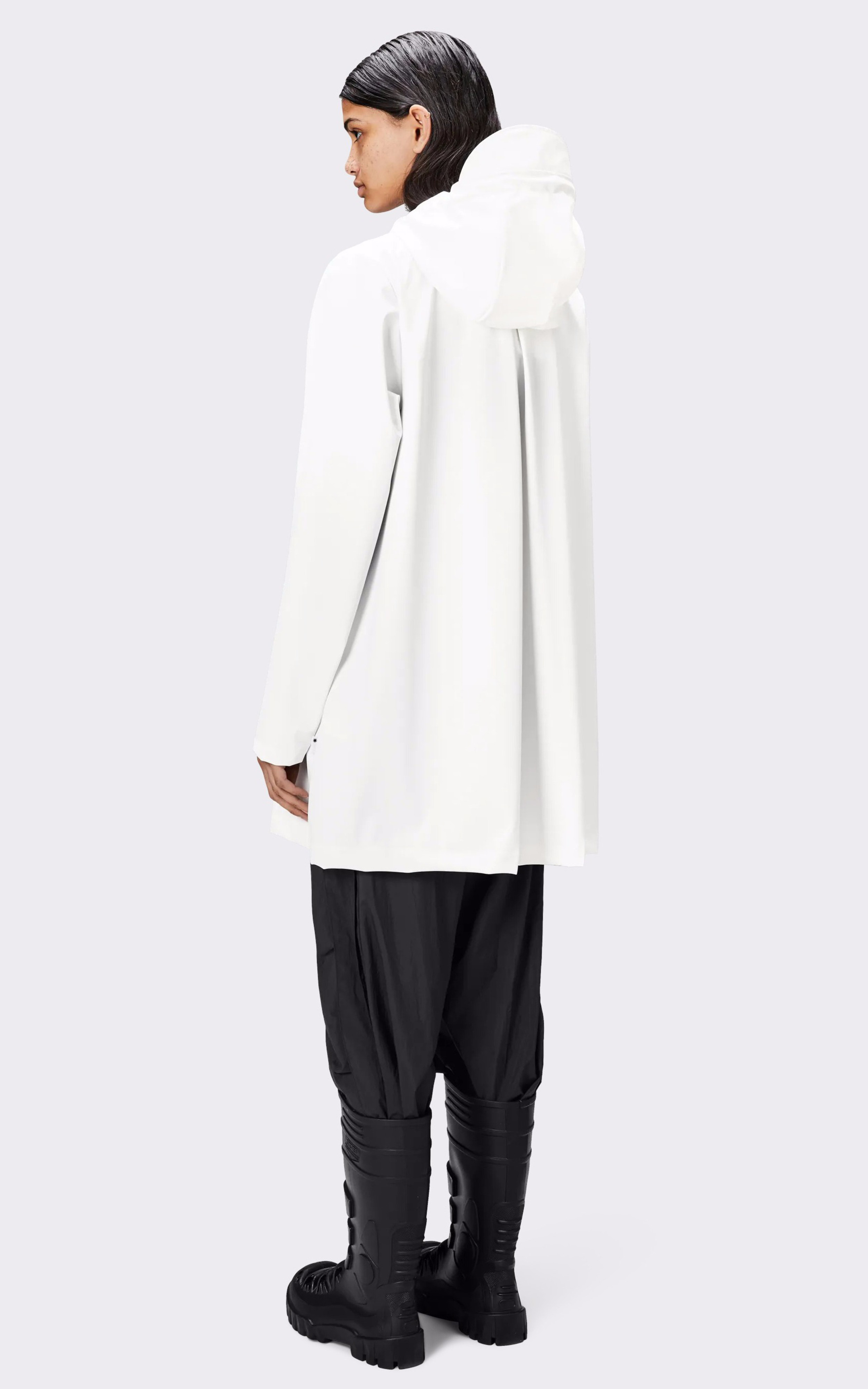 A-Line jacket 18050 blanc Rains