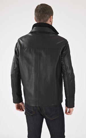 Blouson Cuir Homme