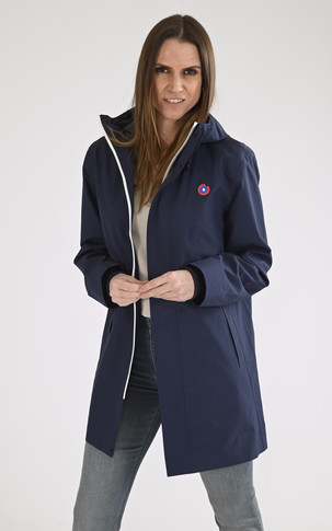 Imperméable mixte Beaubourg marine