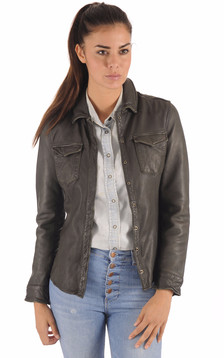 Chemise Cuir Femme Chemise Cuir Femme