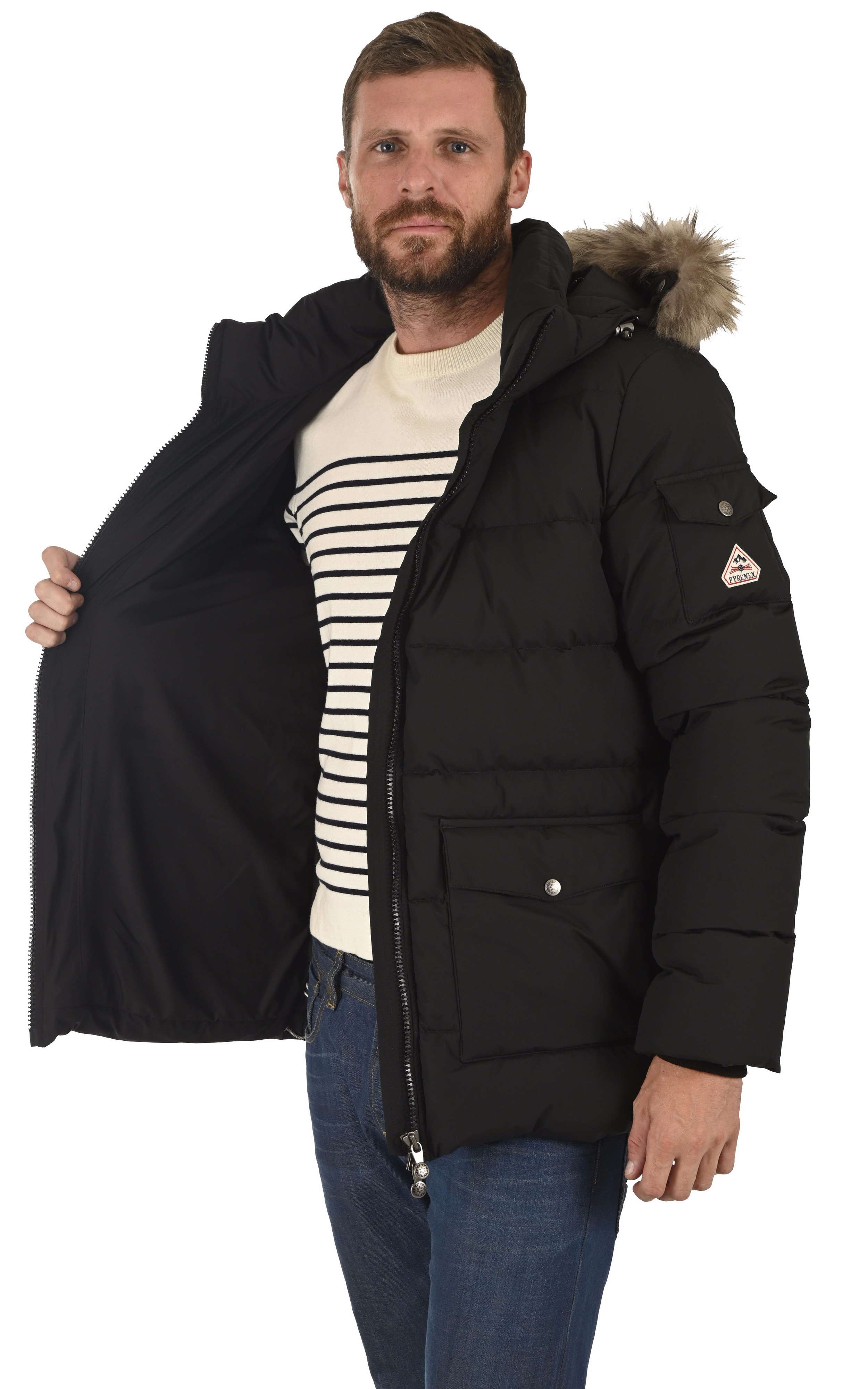 Doudoune Authentic Ripstop noir Pyrenex