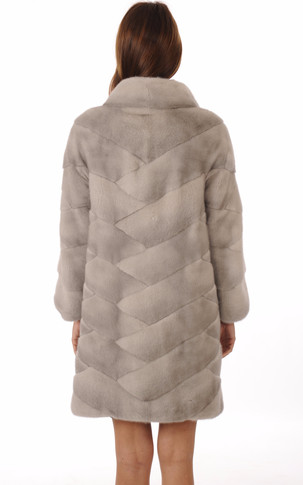 Veste en Vison naturel