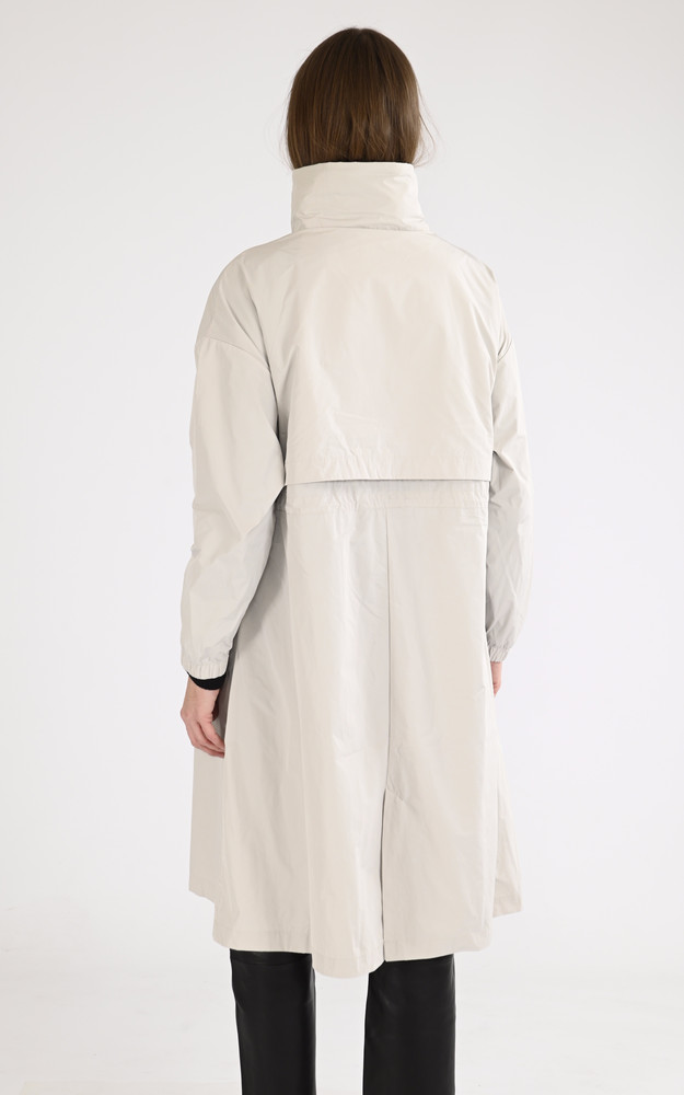 Coupe-vent long Aube beige K-Way