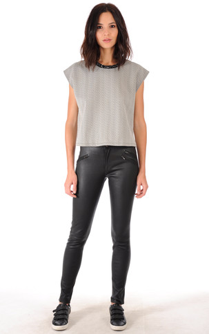 Pantalon Slim Stretch Femme