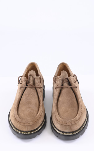 Derbies nubuck Macho beige