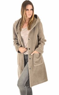 Manteau laine chiné femme hot sale