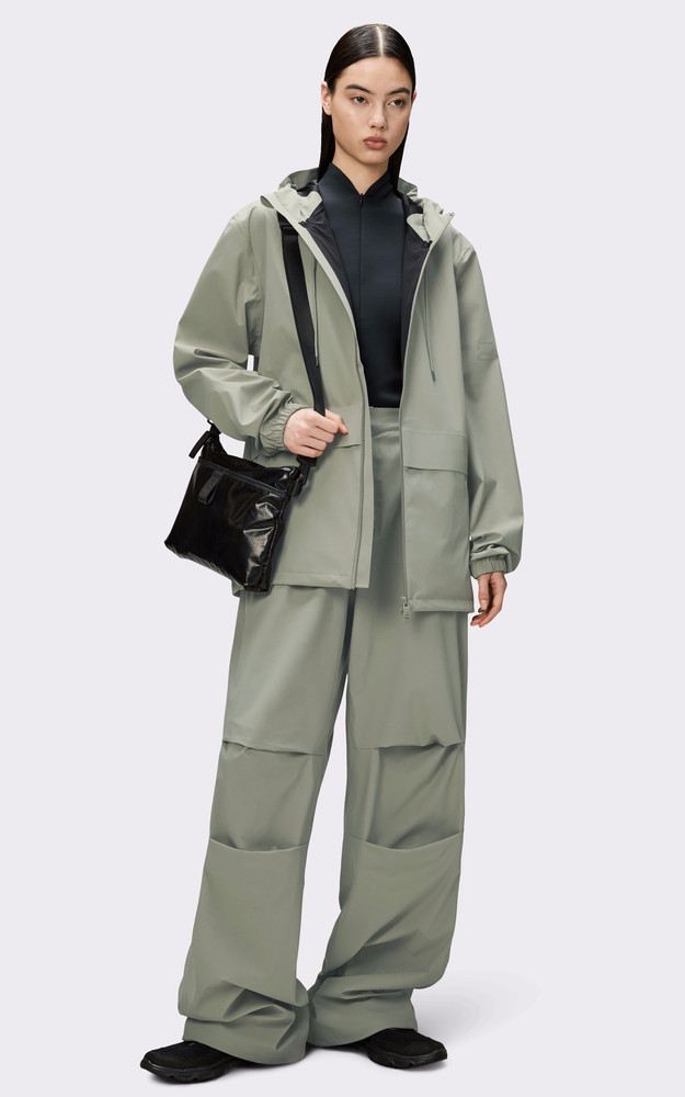 Coupe-vent mixte 12420 SUVA HARDSHELL POCKET kaki Rains