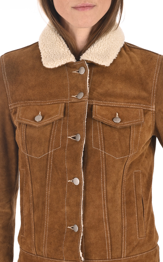 Blouson Trucky nubuck cognac Rose Garden