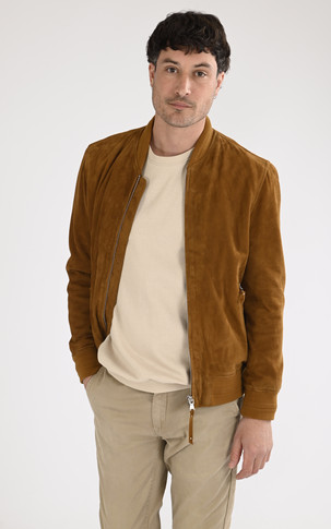 Teddy velours Windom cognac