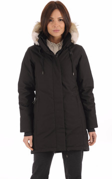 Parka Femme Génia Noire Parka Femme Génia Noire