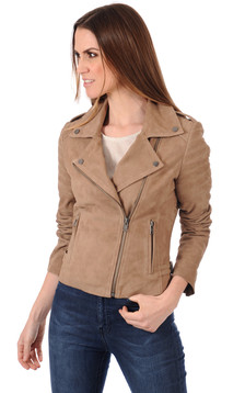 Blouson City Girl Cuir Velours Blouson City Girl Cuir Velours