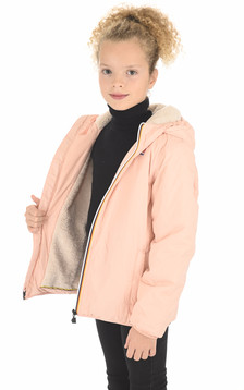 Coupe-vent Claude Orsetto kids rose clair