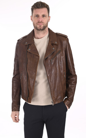 Blouson Golberg cognac
