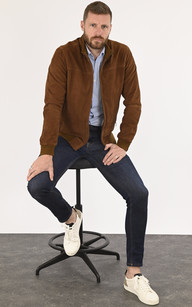 Blazer discount daim homme