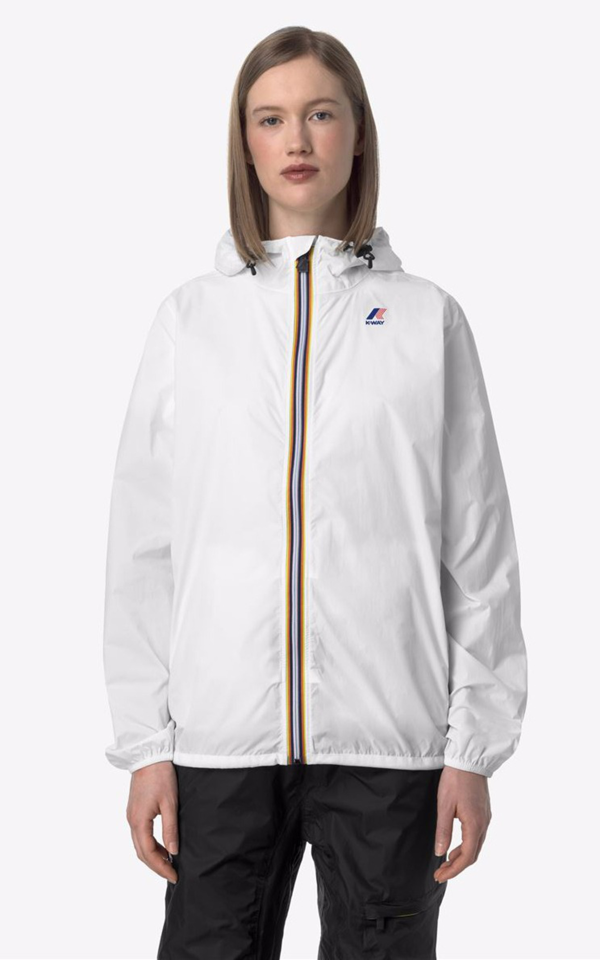 Le Vrai Claude 4.0 mixte blanc K-Way