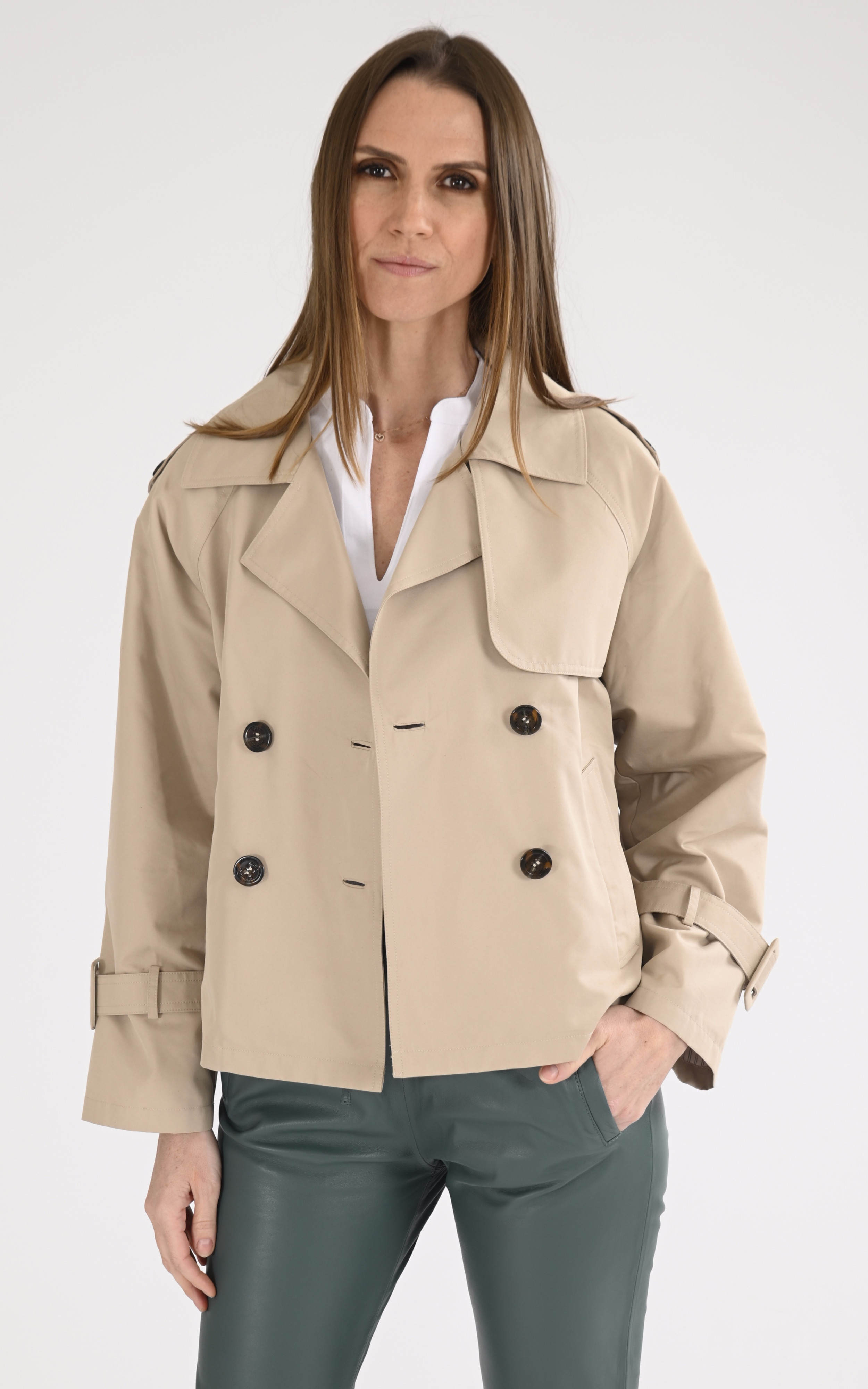 Veste Margot beige Oakwood