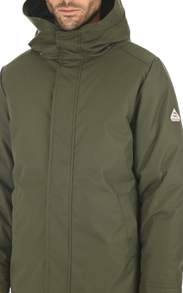 Parka Annecy Fur kaki Pyrenex