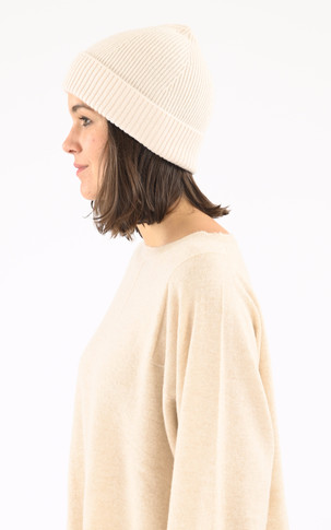 Bonnet cachemire Bart beige