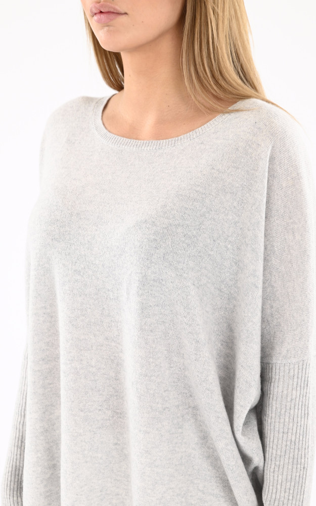 Pull cachemire Agnes gris Notshy