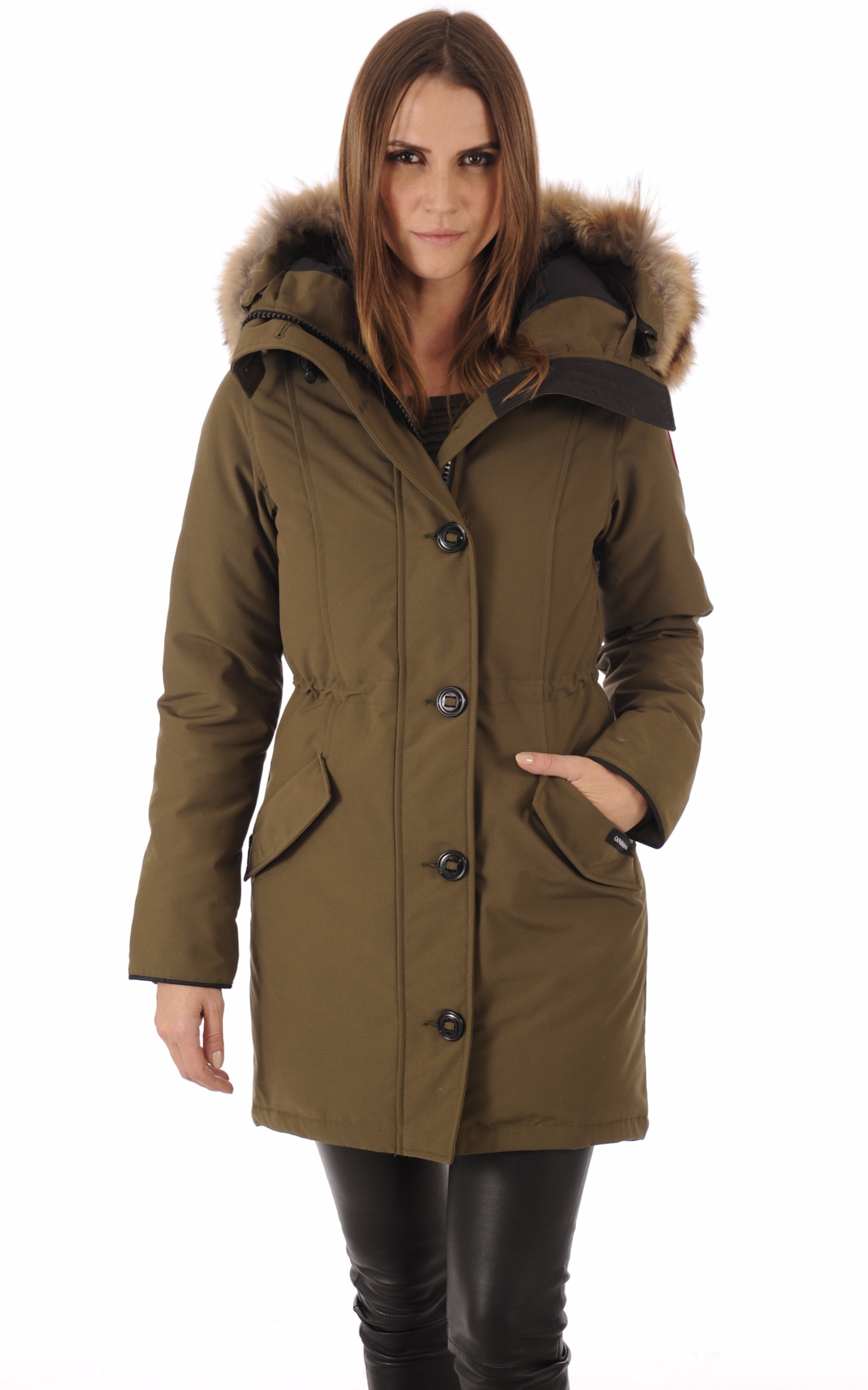 Parka Rossclair Military Green Canada Goose
