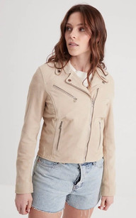 Perfecto beige femme new arrivals