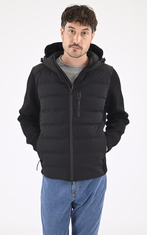 Veste doudoune BERING HYBRID noire