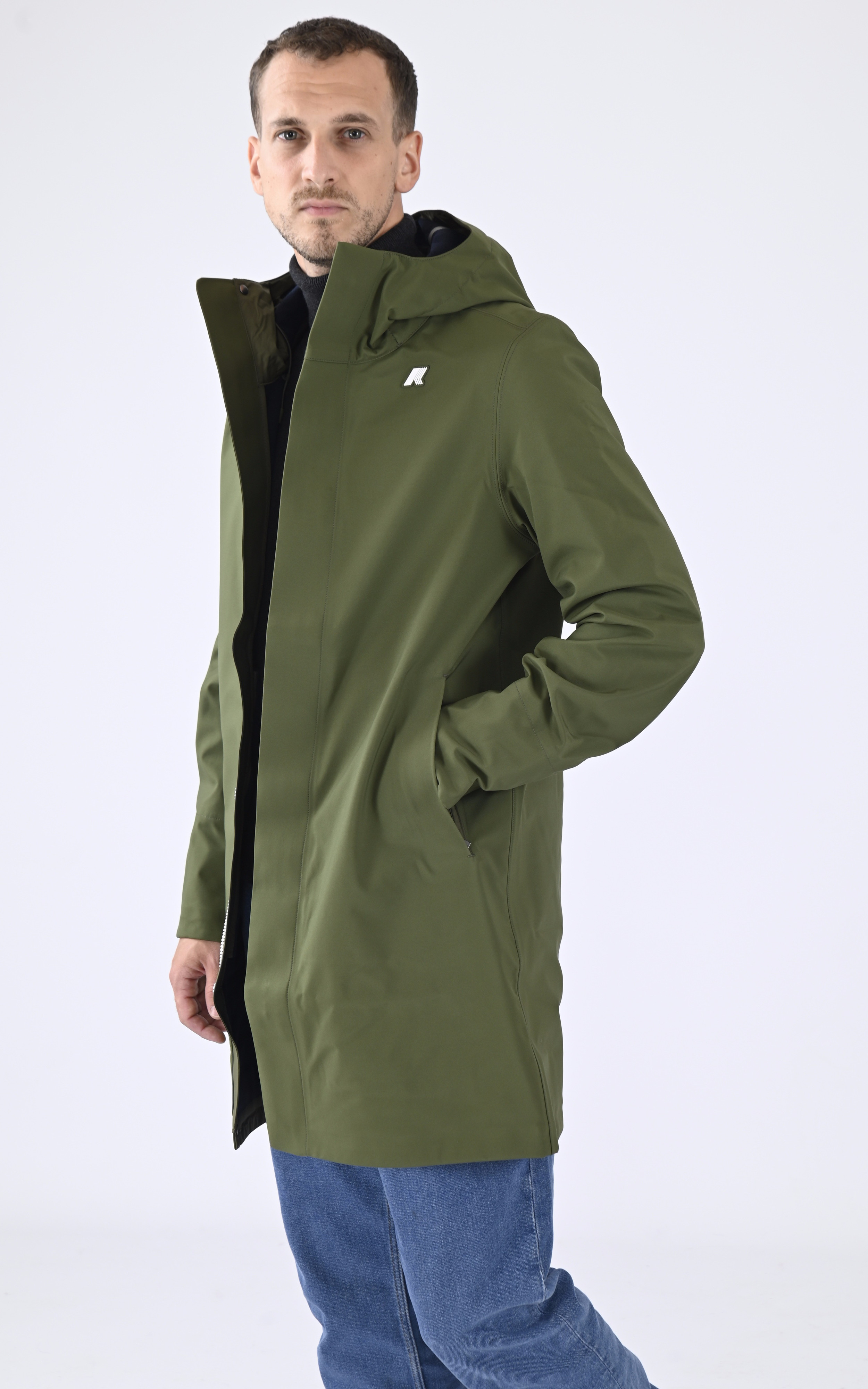 Coupe vent Thomas Bonded vert K-Way