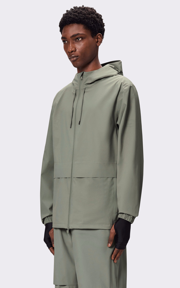 Coupe-vent mixte 12420 SUVA HARDSHELL POCKET kaki Rains