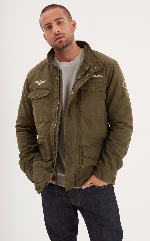 Veste coton Gulfstream kaki Marine Nationale