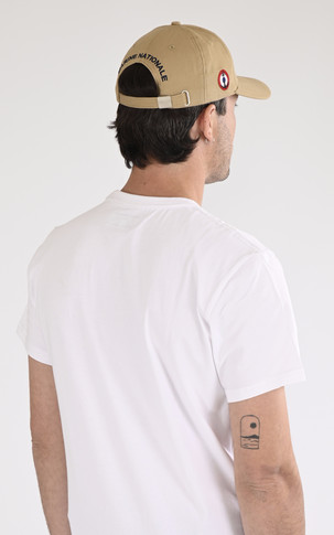 Casquette en coton Pilatus beige