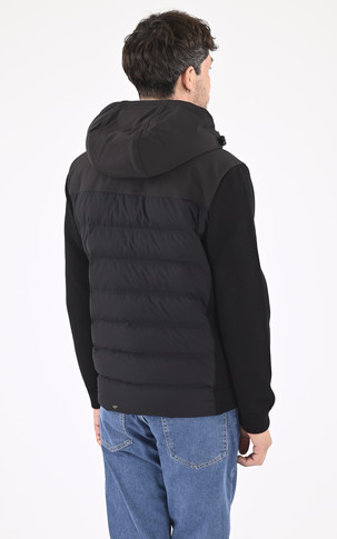 Veste doudoune BERING HYBRID noire