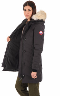 Parka Lorette Navy Canada Goose La Canadienne Doudounes Textile Navy