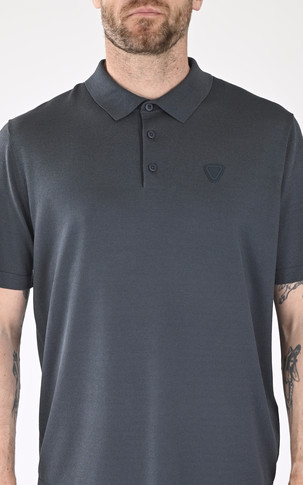 Polo maille Jude bleu marine