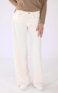Jean wide leg Jude écru