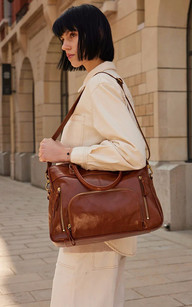 Sac cuir outlet cognac