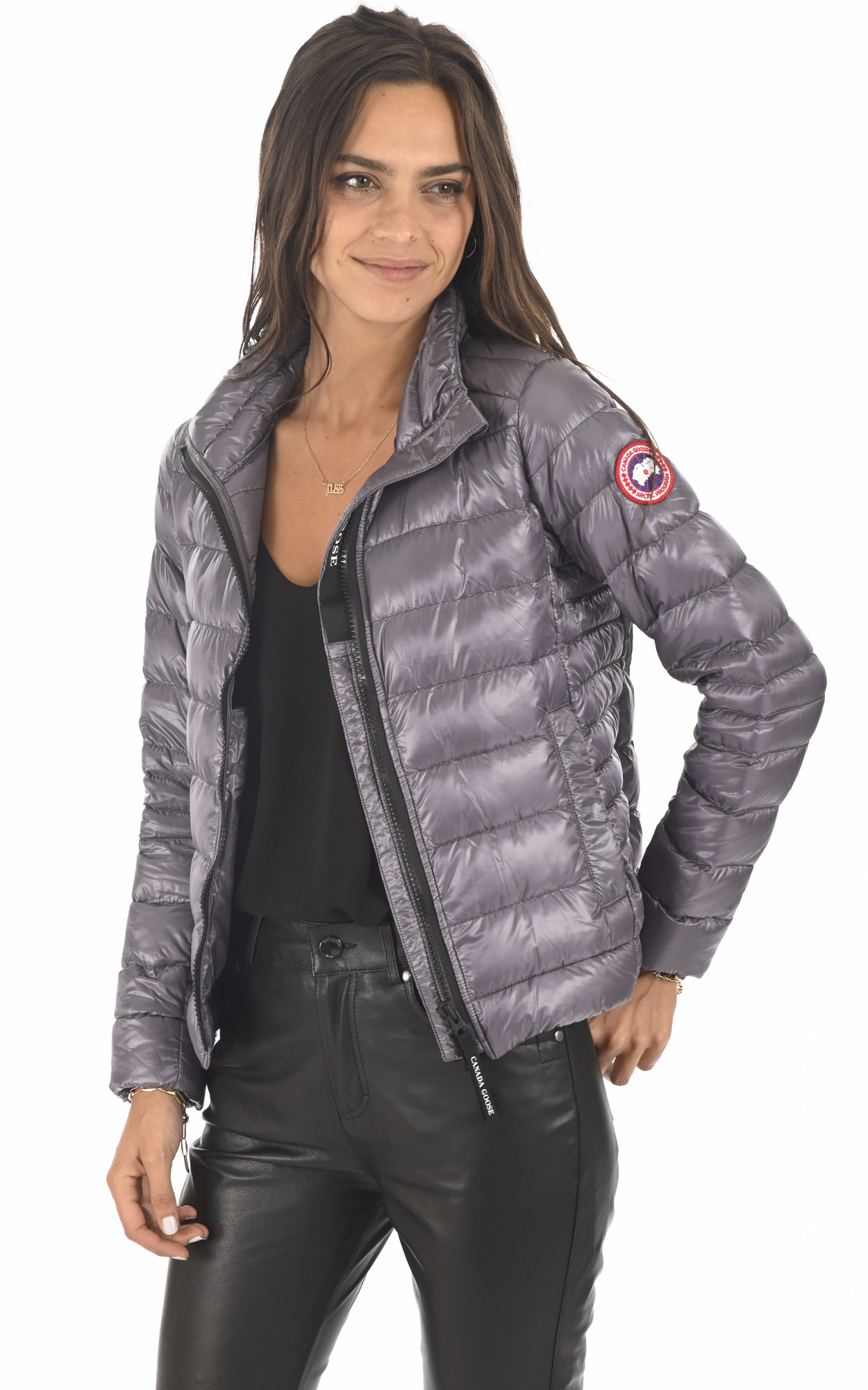 Doudoune fine Cypress Jacket Thistle Purple Canada Goose La Canadienne Doudounes Textile Thistle Purple