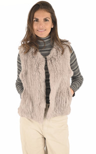 Gilet fourrure lapin outlet oakwood