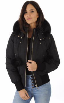 Blouson Bomber DEBBIE Noir Blouson Bomber DEBBIE Noir