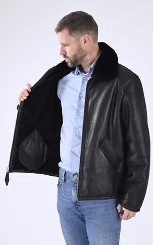 Blouson mouton Lc Urban Sheep noir