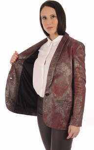 Blazer discount prune femme