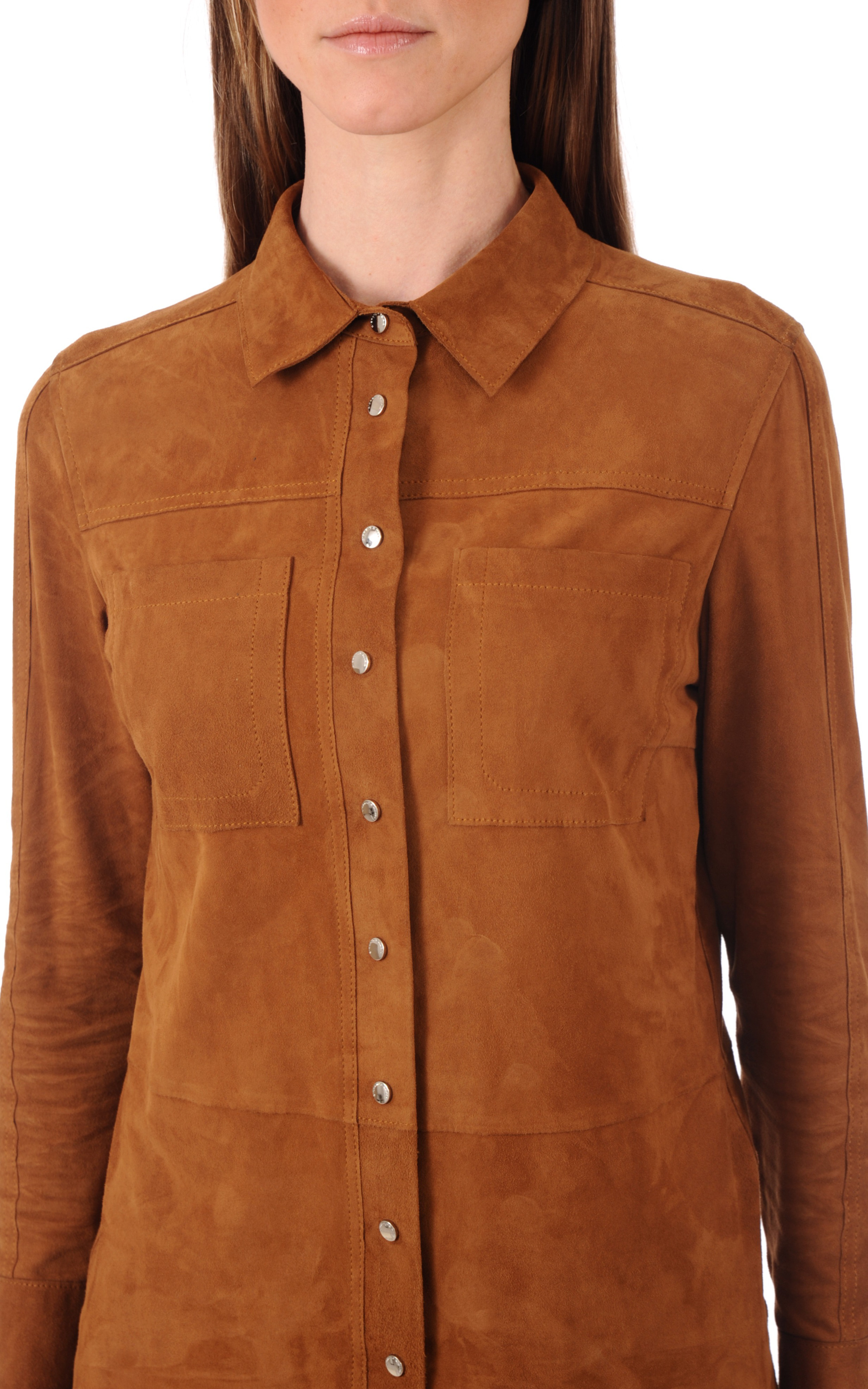 bottine en daim camel femme