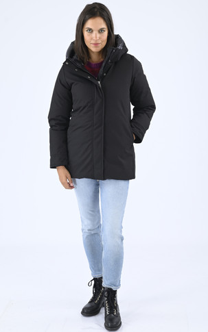 Parka courte Charlotte noir