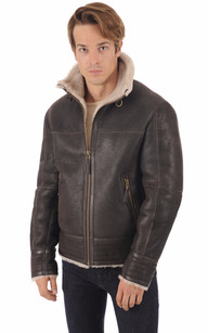 Blouson peau homme fashion