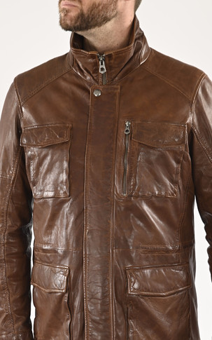 Veste confortable Rodéo marron