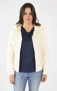 Veste matelassée Lucinda crème