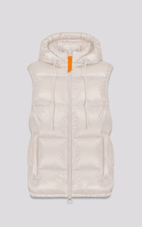 Doudoune sans manches Cesar mixte beige